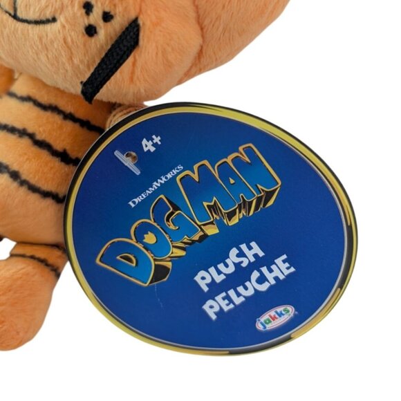 Dreamworks Dog Man Movie LiL' Petey Plush 7" Stuffed Animal Toy New - Picture 3 of 5